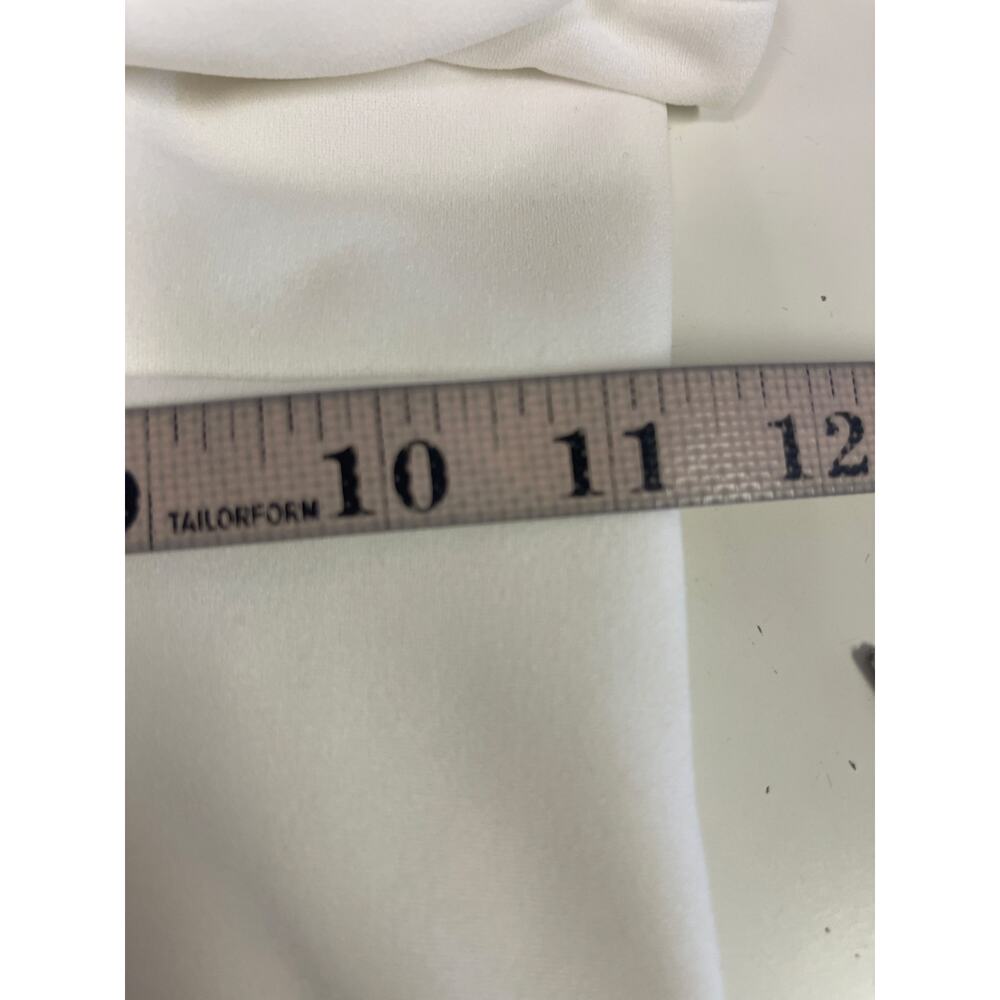 LULU'S SZ S Adorably Iconic White Bow Bodysuit NEW B40 - Picture 5 of 5
